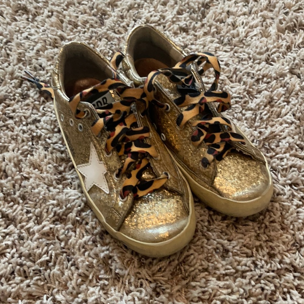 Kids size 31 golden goose - well loved